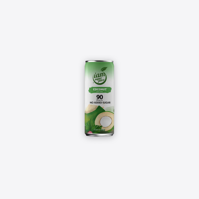 Woda kokosowa naturalna IAM 330ml